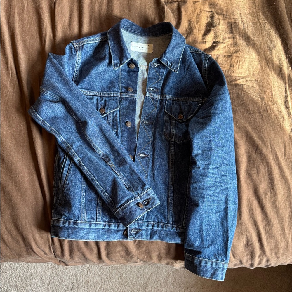 Imogene+Willie Wilkins Denim Trucker, Medium